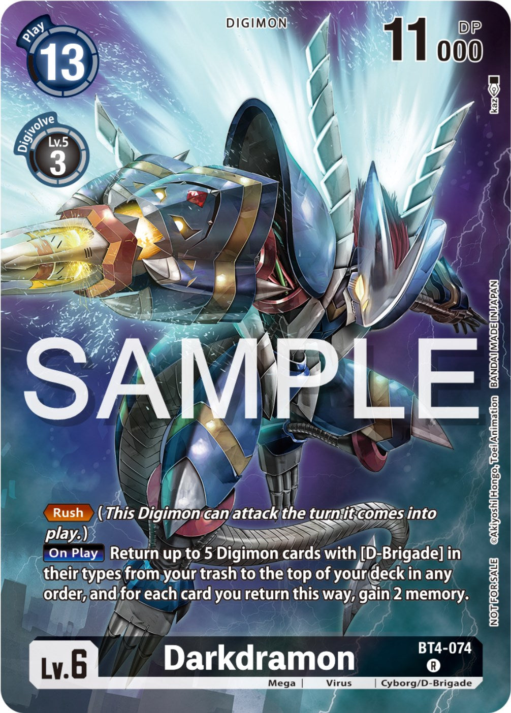 Darkdramon [BT4-074] (Official Tournament Pack Vol.12) [Great Legend Promos] | Mindsight Gaming