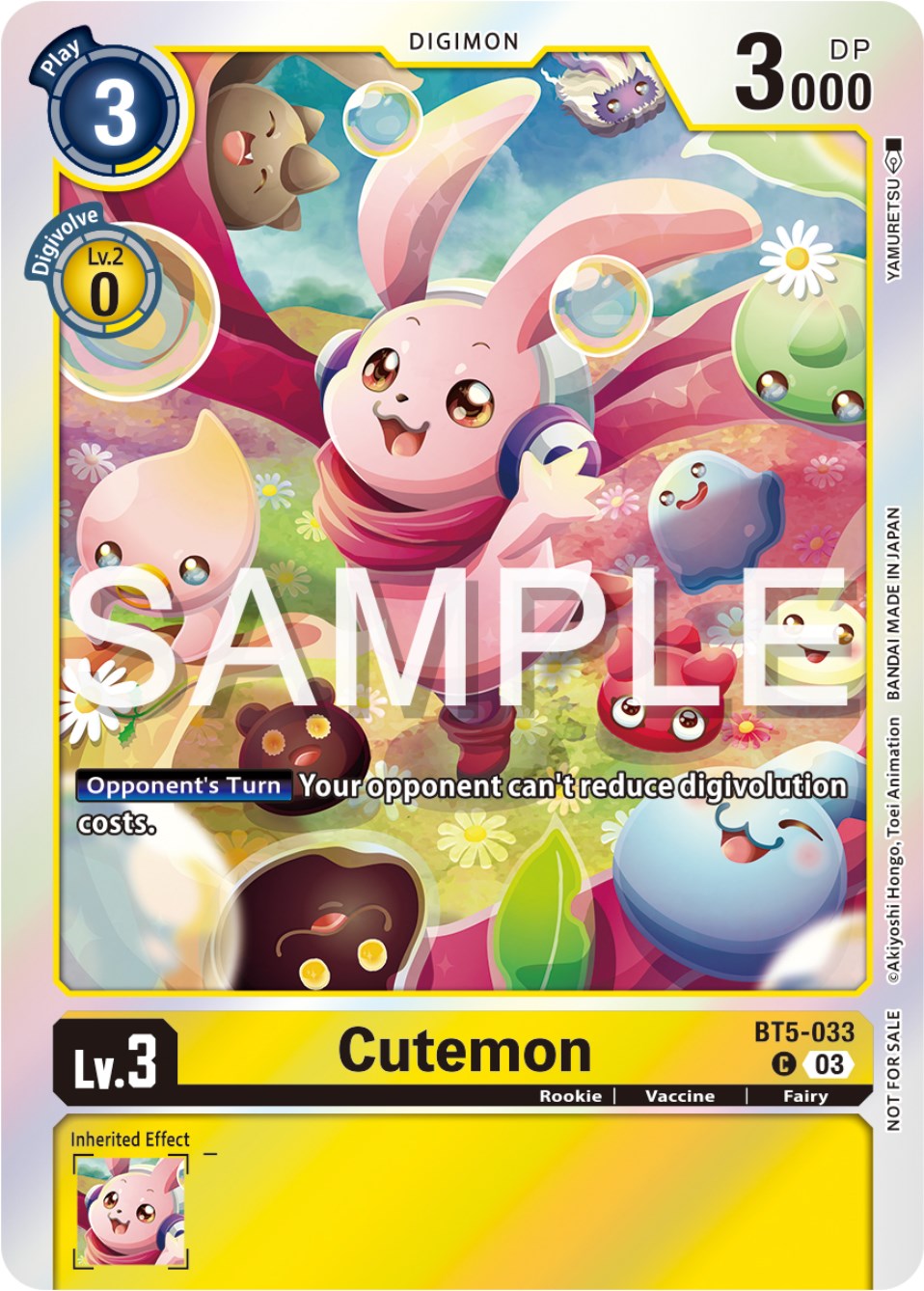 Cutemon [BT5-033] (Winner Pack -Exceed Apocalypse-) [Battle of Omni Promos] | Mindsight Gaming