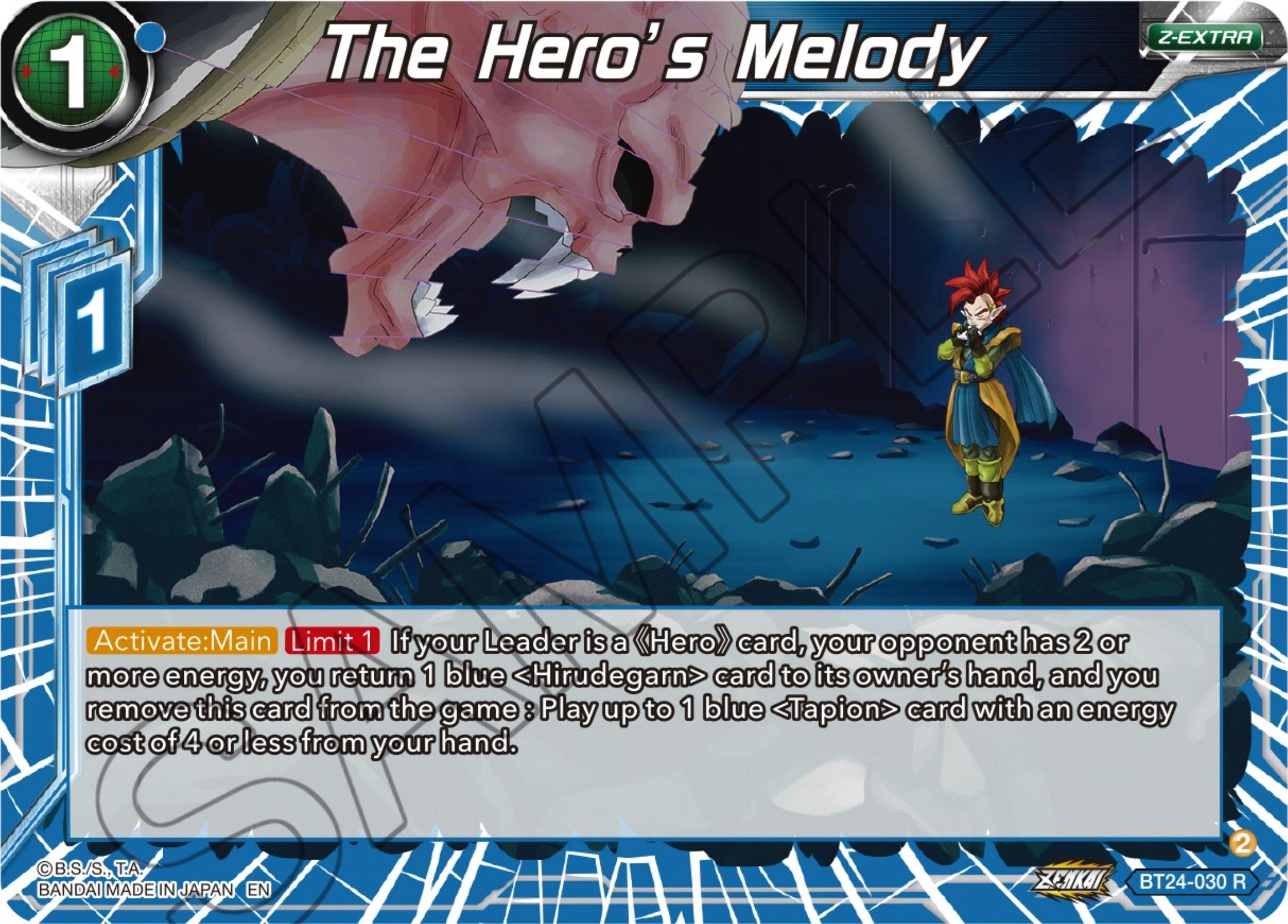 The Hero's Melody (BT24-030) [Beyond Generations] | Mindsight Gaming