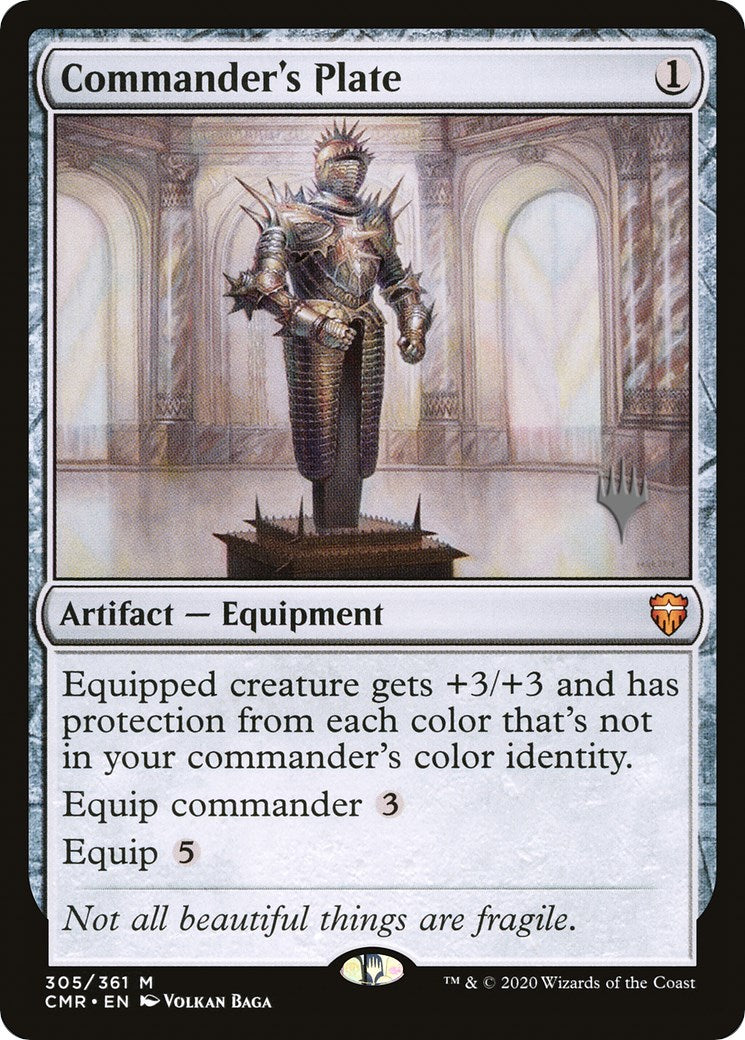 Commander's Plate (Promo Pack) [Murders at Karlov Manor Promos] | Mindsight Gaming