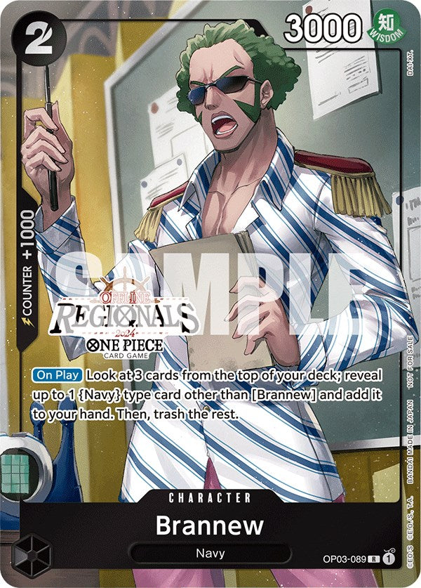 Brannew (Offline Regional 2024) [Participant] [One Piece Promotion Cards] | Mindsight Gaming