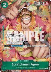 Scratchmen Apoo (Offline Regional 2024) [Finalist] [One Piece Promotion Cards] | Mindsight Gaming