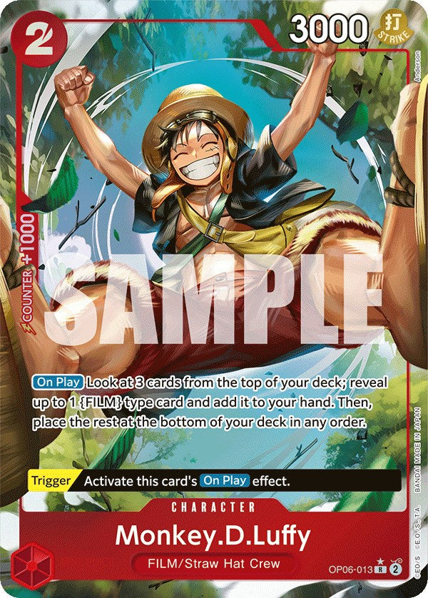 Monkey.D.Luffy (Alternate Art) [Wings of the Captain] | Mindsight Gaming