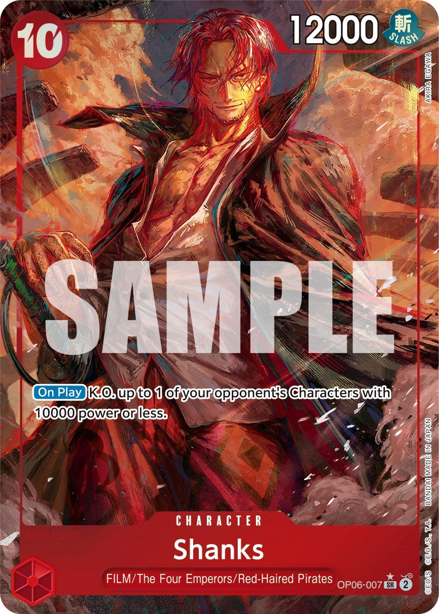 Shanks (Alternate Art) [Wings of the Captain] | Mindsight Gaming