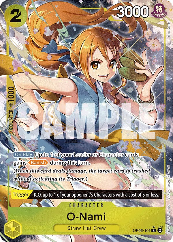 O-Nami (Alternate Art) [Wings of the Captain] | Mindsight Gaming