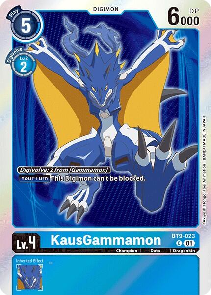 KausGammamon [BT9-023] (Double Pack Set 02) [X Record] | Mindsight Gaming