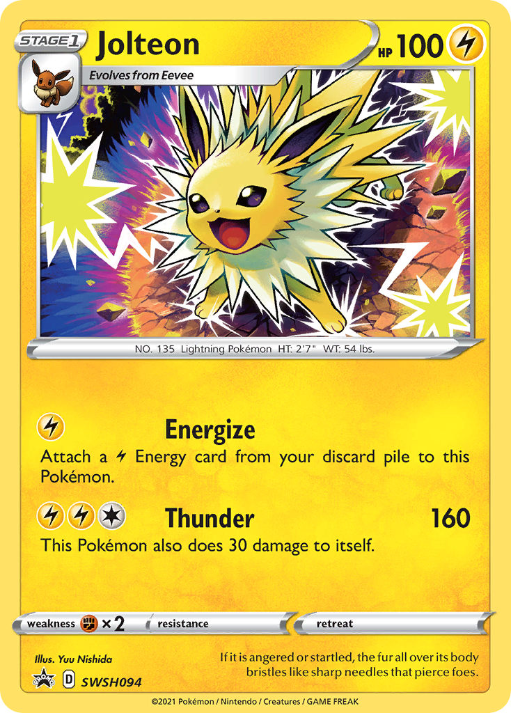 Jolteon (SWSH094) [Sword & Shield: Black Star Promos] | Mindsight Gaming