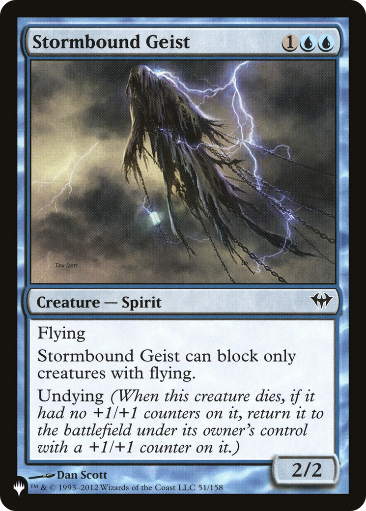 Stormbound Geist [The List Reprints] | Mindsight Gaming