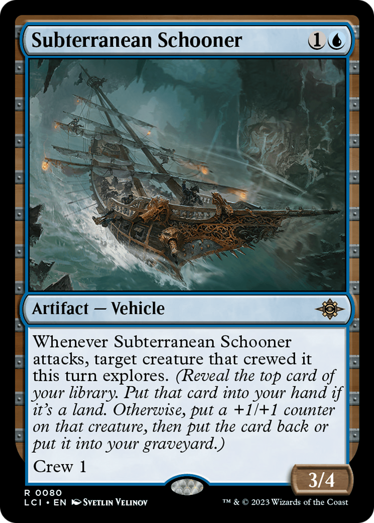 Subterranean Schooner [The Lost Caverns of Ixalan] | Mindsight Gaming