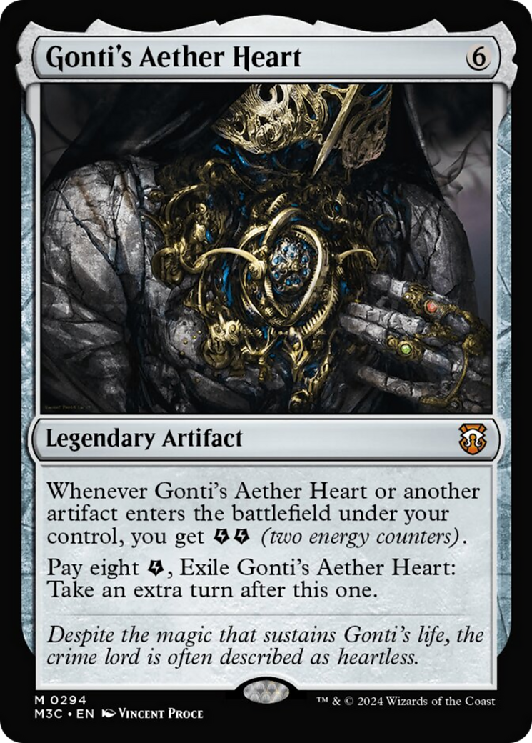 Gonti's Aether Heart [Modern Horizons 3 Commander] | Mindsight Gaming