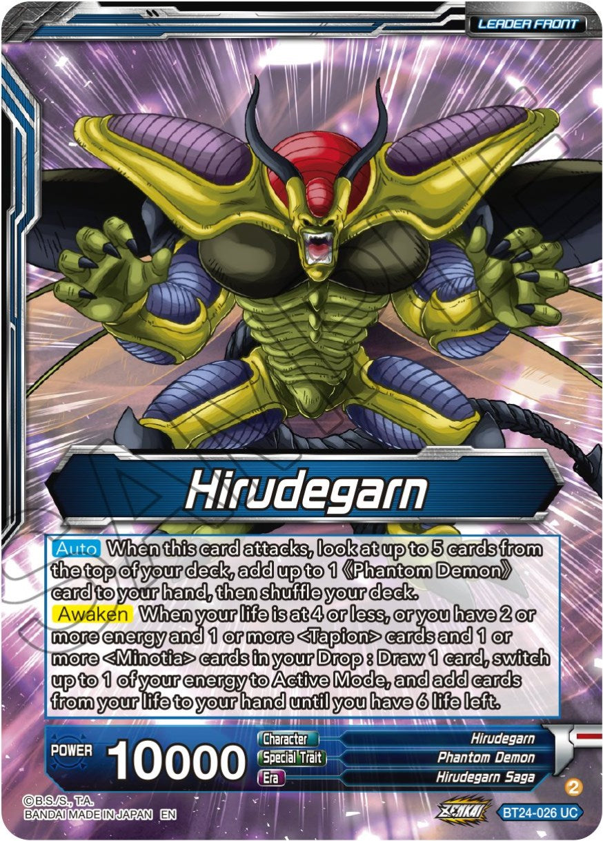 Hirudegarn // Hirudegarn, Resurrected Demon Statue (SLR) (BT24-026) [Beyond Generations] | Mindsight Gaming