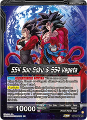 SS4 Son Goku & SS4 Vegeta // SS4 Vegito, Sparking Potara Warrior (SLR) (BT24-112) [Beyond Generations] | Mindsight Gaming