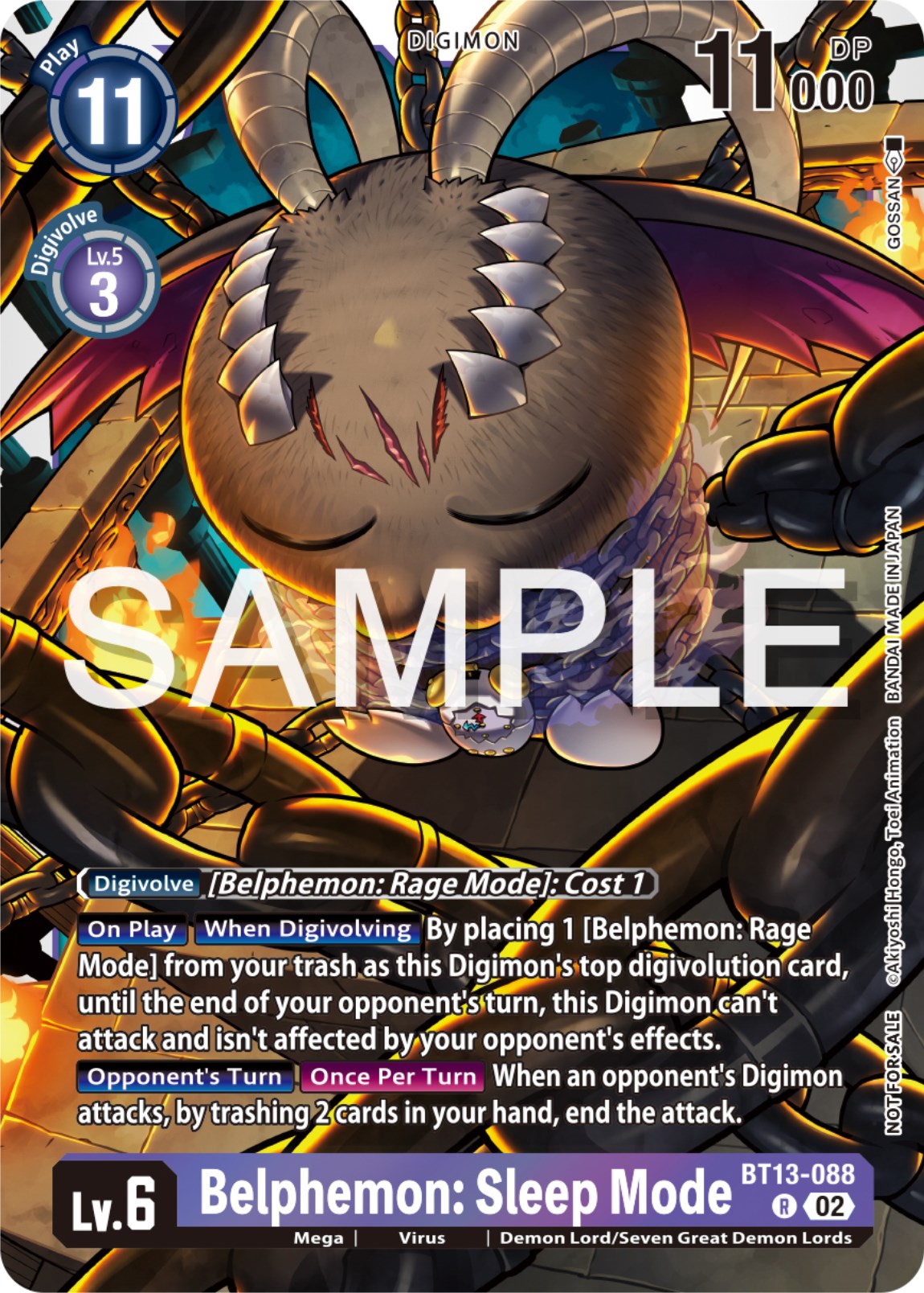 Belphemon: Sleep Mode [BT13-088] (Event Pack 6) [Versus Royal Knights Promos] | Mindsight Gaming