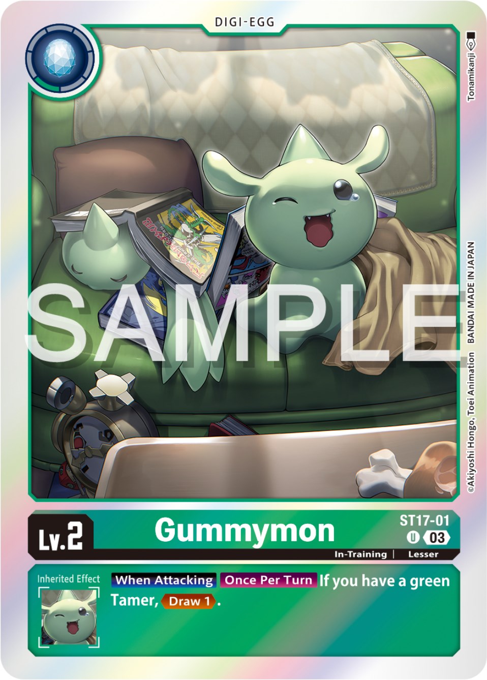 Gummymon [ST17-01] [Starter Deck: Double Typhoon Advanced Deck Set] | Mindsight Gaming