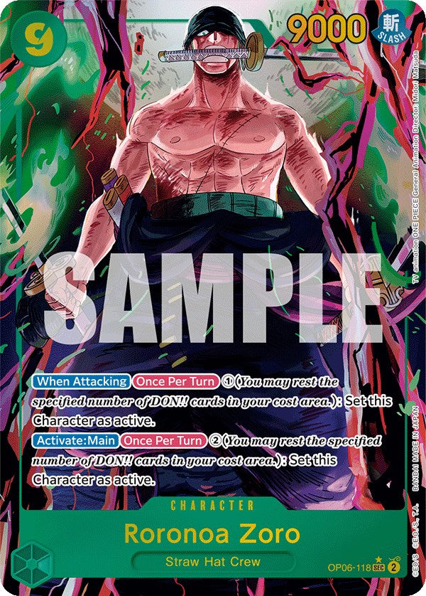 Roronoa Zoro (Alternate Art) [Wings of the Captain] | Mindsight Gaming