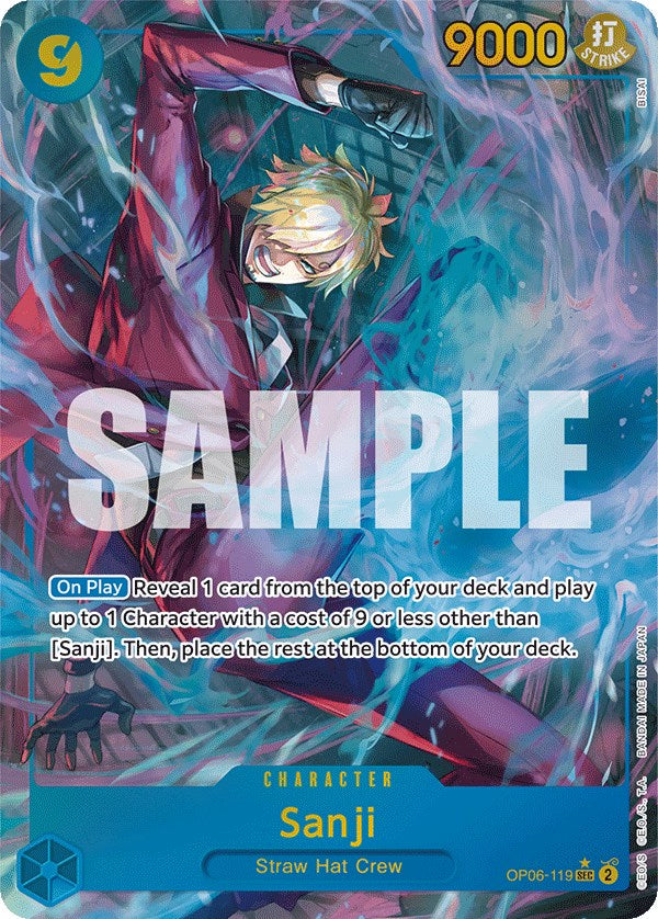 Sanji (Alternate Art) [Wings of the Captain] | Mindsight Gaming