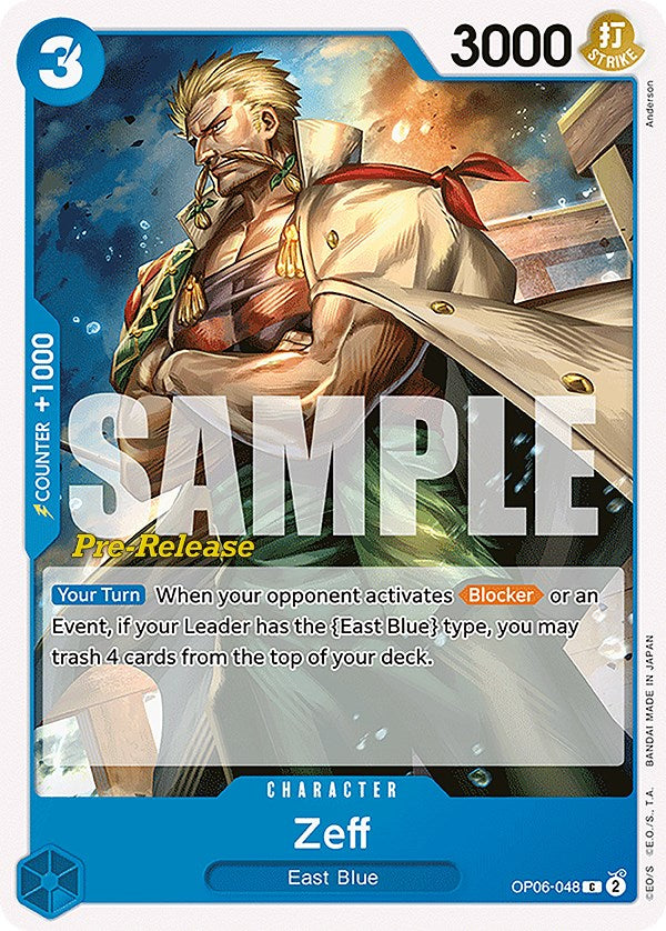 Zeff [Wings of the Captain Pre-Release Cards] | Mindsight Gaming