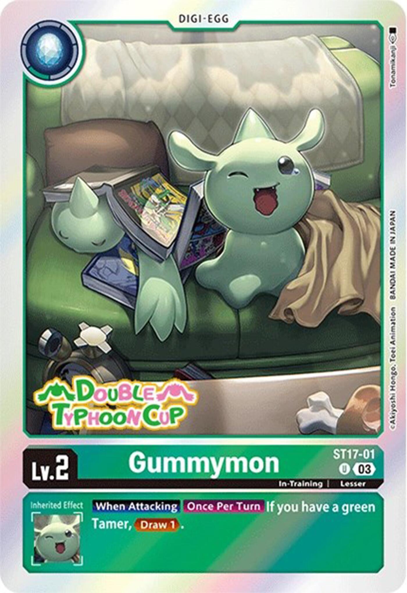 Gummymon [ST17-01] [Starter Deck: Double Typhoon Advanced Deck Set Pre-Release Cards] | Mindsight Gaming