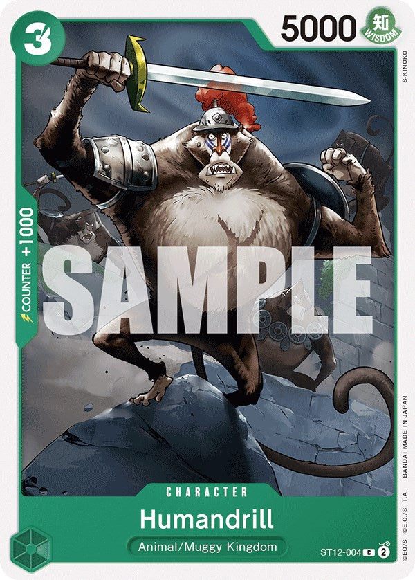 Humandrill [Starter Deck: Zoro and Sanji] | Mindsight Gaming