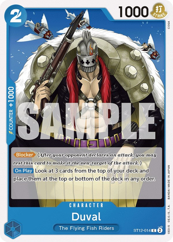 Duval [Starter Deck: Zoro and Sanji] | Mindsight Gaming