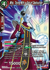 Whis, Toying With a God of Destruction (Zenkai Series Tournament Pack Vol.7) (P-574) [Tournament Promotion Cards] | Mindsight Gaming