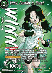 Videl, Destiny in Reach (Zenkai Series Tournament Pack Vol.7) (Winner) (P-580) [Tournament Promotion Cards] | Mindsight Gaming