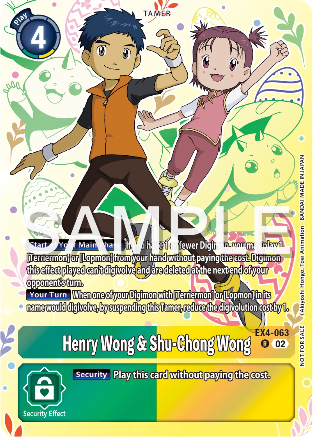 Henry Wong & Shu-Chong Wong [EX4-063] (Spring Break Event 2024) [Alternative Being Booster Promos] | Mindsight Gaming