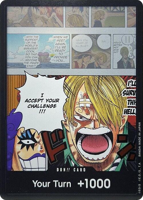 DON!! Card (Ivankov & Sanji) (Double Pack Set Vol. 3) [Wings of the Captain] | Mindsight Gaming