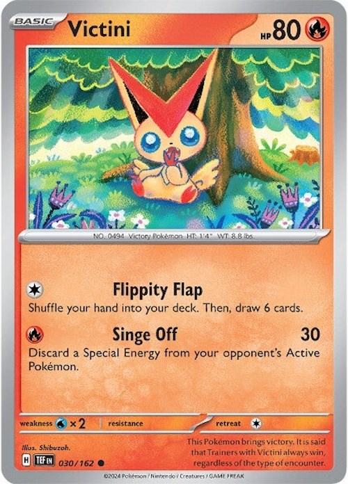 Victini (030/162) [Scarlet & Violet: Temporal Forces] | Mindsight Gaming