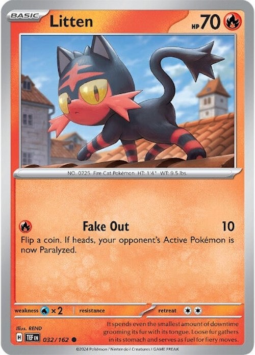 Litten (032/162) [Scarlet & Violet: Temporal Forces] | Mindsight Gaming