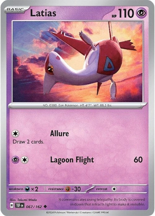 Latias (067/162) [Scarlet & Violet: Temporal Forces] | Mindsight Gaming