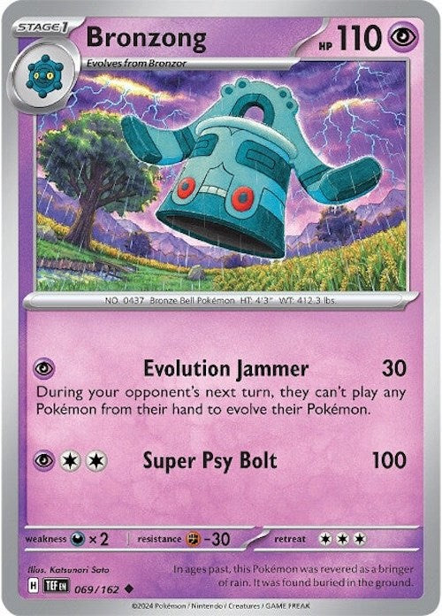 Bronzong (069/162) [Scarlet & Violet: Temporal Forces] | Mindsight Gaming