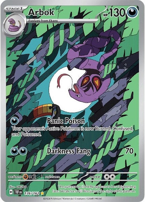 Arbok (176/162) [Scarlet & Violet: Temporal Forces] | Mindsight Gaming