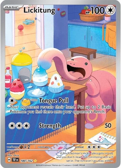 Lickitung (180/162) [Scarlet & Violet: Temporal Forces] | Mindsight Gaming