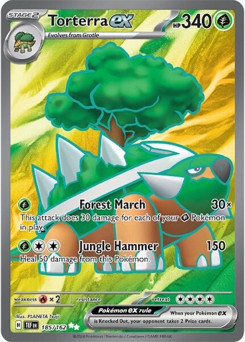 Torterra ex (185/162) [Scarlet & Violet: Temporal Forces] | Mindsight Gaming