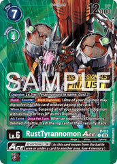 RustTyrannomon Ace [P-113] (2024 Regionals Finalist) [Promotional Cards] | Mindsight Gaming