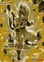 Gogeta // SSB Gogeta, Prophet of Demise (Championship Golden Card 2024 Vol.1) (BT11-001) [Tournament Promotion Cards] | Mindsight Gaming