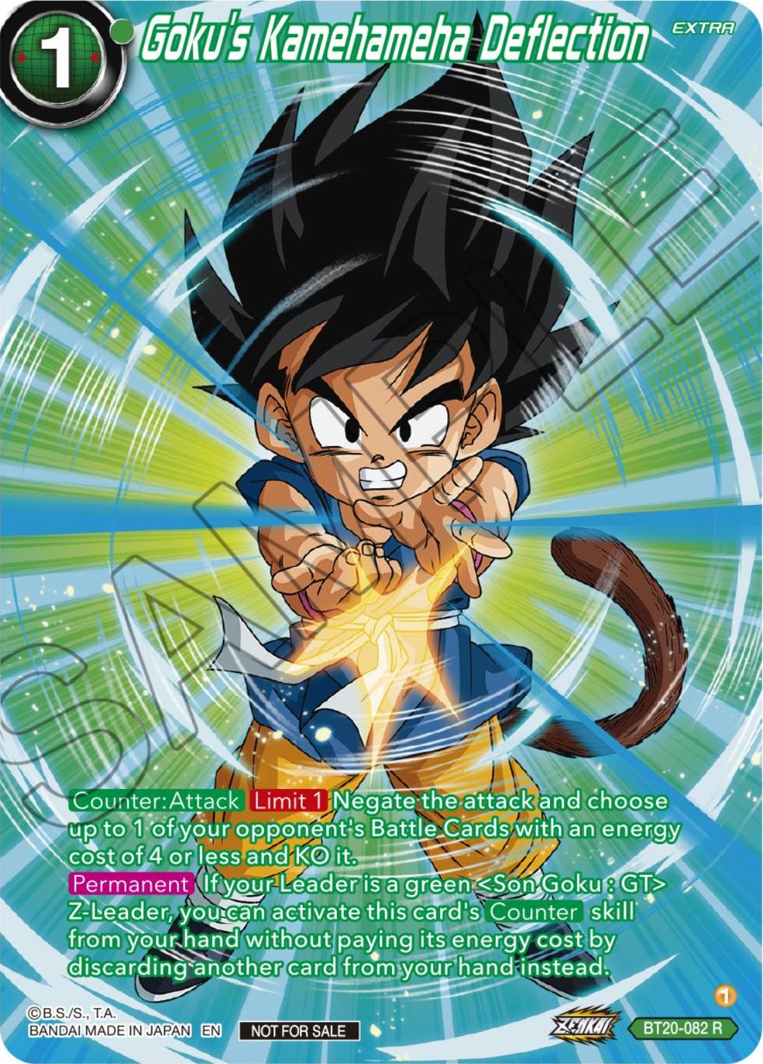 Goku's Kamehameha Deflection (Premium Alt-Art Card Set 2024 Vol.1) (BT20-082) [Promotion Cards] | Mindsight Gaming