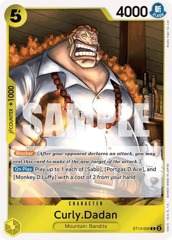 Curly.Dadan [Ultra Deck: The Three Brothers] | Mindsight Gaming