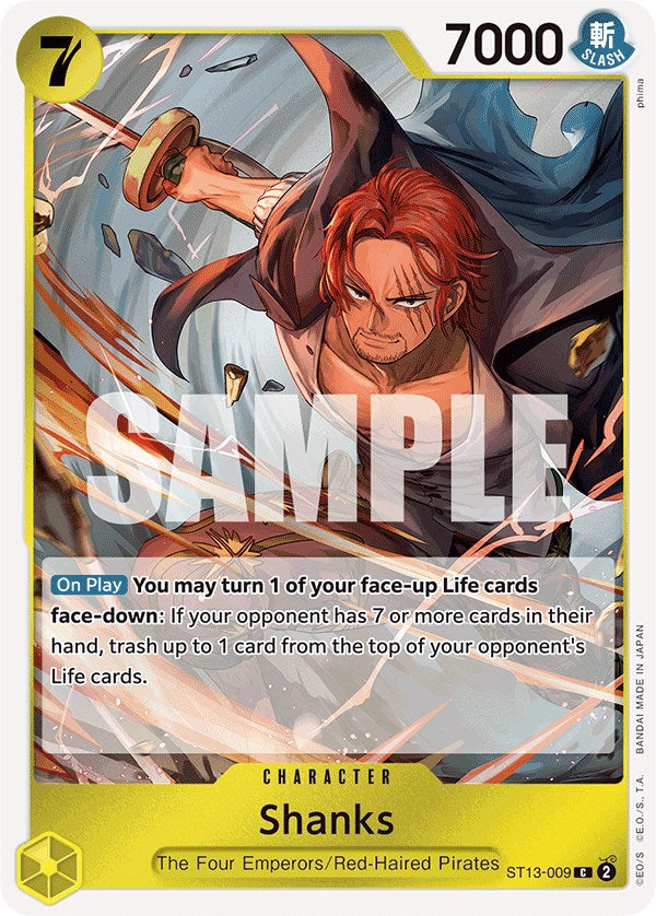 Shanks [Ultra Deck: The Three Brothers] | Mindsight Gaming