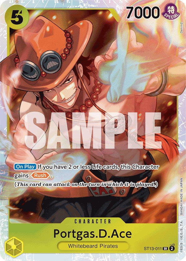 Portgas.D.Ace [Ultra Deck: The Three Brothers] | Mindsight Gaming