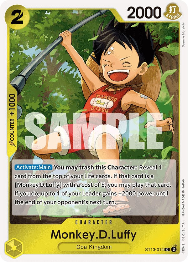 Monkey.D.Luffy [Ultra Deck: The Three Brothers] | Mindsight Gaming