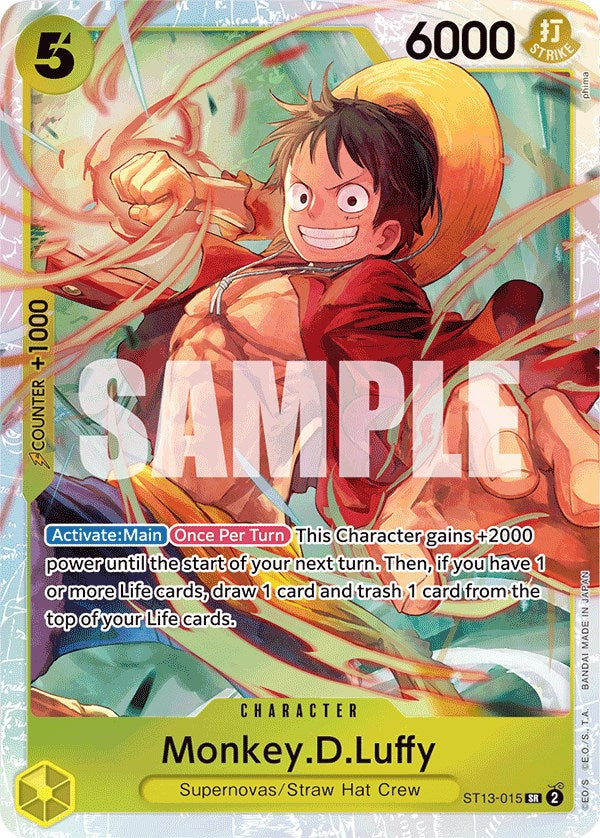 Monkey.D.Luffy [Ultra Deck: The Three Brothers] | Mindsight Gaming