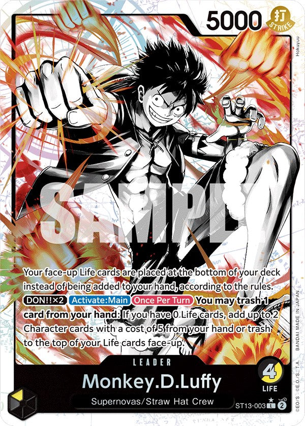 Monkey.D.Luffy (Parallel) [Ultra Deck: The Three Brothers] | Mindsight Gaming