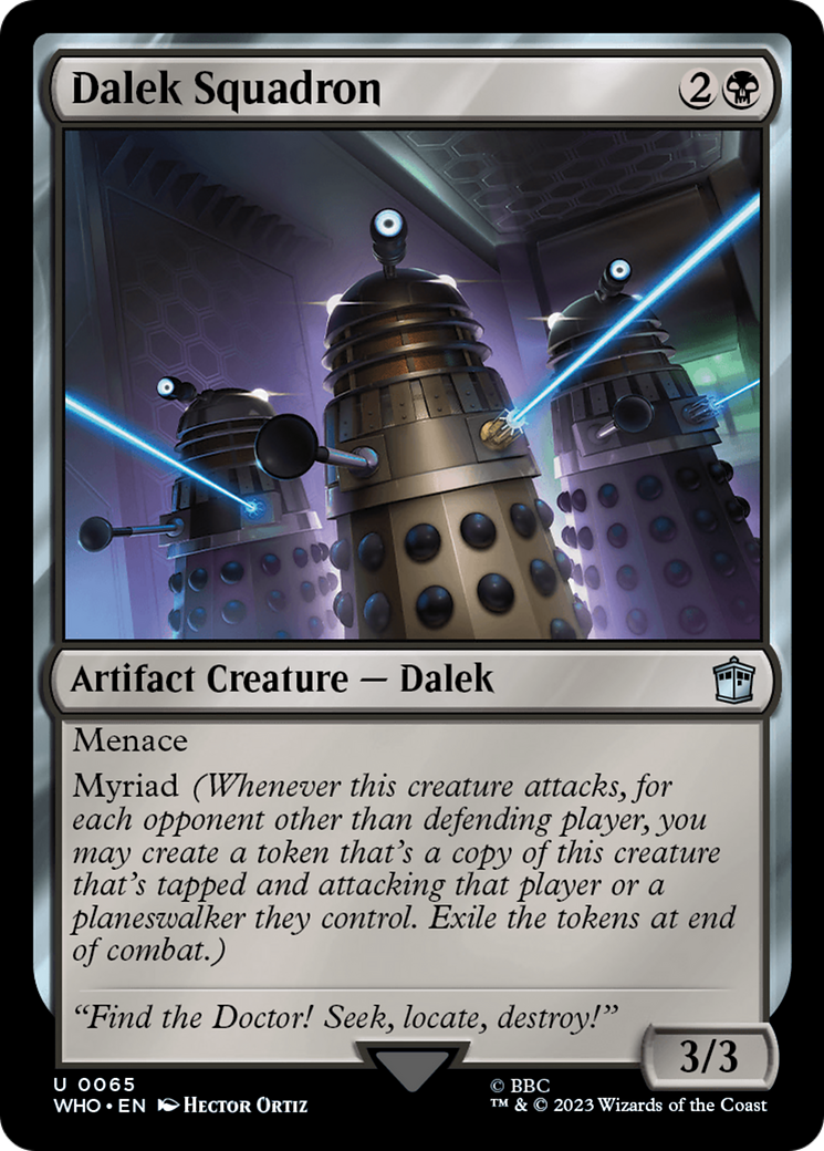 Dalek Squadron [Doctor Who] | Mindsight Gaming