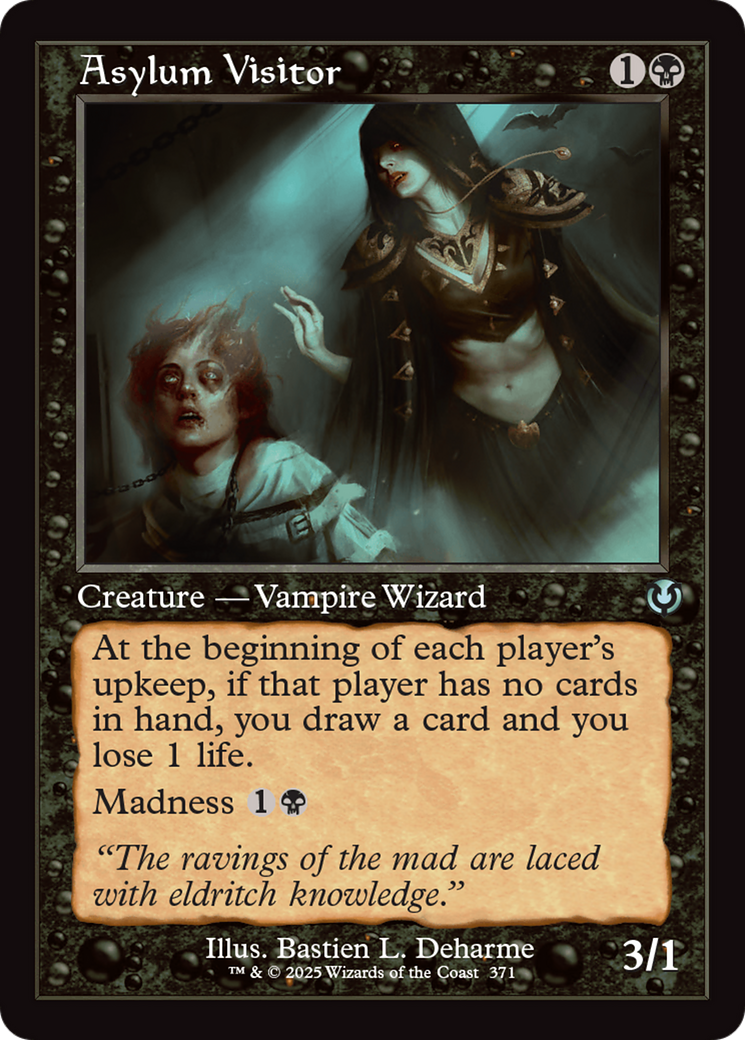 Asylum Visitor (Retro Frame) [Innistrad Remastered] | Mindsight Gaming