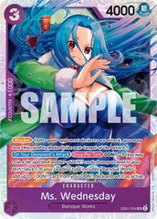 Ms. Wednesday [Extra Booster: Memorial Collection] | Mindsight Gaming