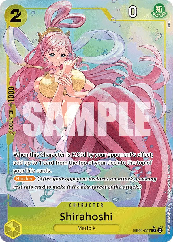 Shirahoshi (Alternate Art) [Extra Booster: Memorial Collection] | Mindsight Gaming