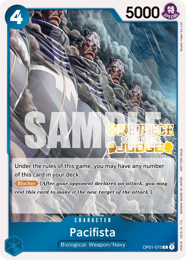 Pacifista (Judge Pack Vol. 3) [One Piece Promotion Cards] | Mindsight Gaming