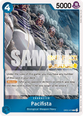 Pacifista (Judge Pack Vol. 3) [One Piece Promotion Cards] | Mindsight Gaming